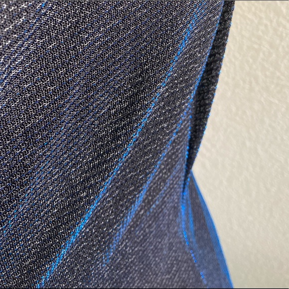 Vintage Molly Malloy Evening Gown - Navy/Dark Blue - Picture 4 of 6